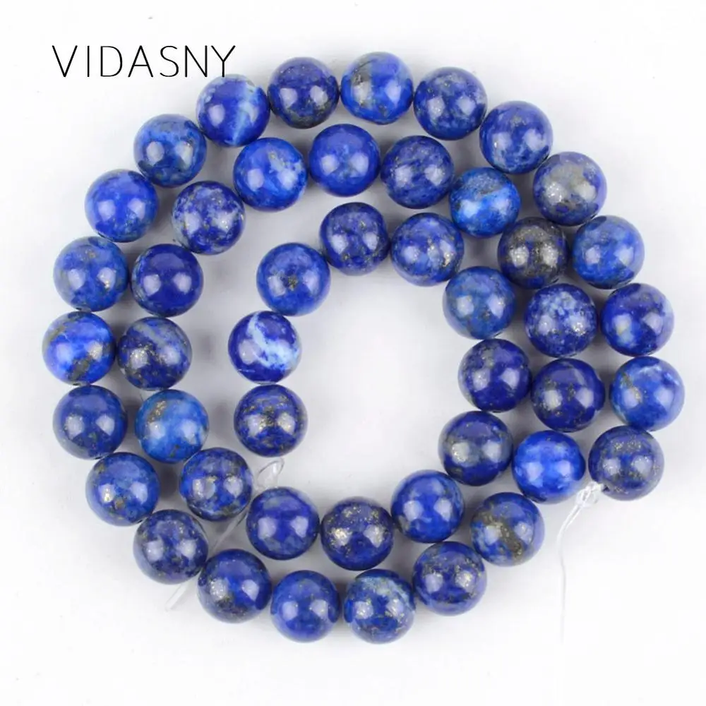 Natural No Fade Lapis Lazuli Stone Beads For Jewelry Making 4 6 8 10 12mm Round Spacer Loose Beads Diy Necklace Bracelet 15inch
Natural No Fade Lapis Lazuli Stone Beads For Jewelry Making 4 6 8 10 12mm Round Spacer Loose Beads Diy Necklace Bracelet 15inch