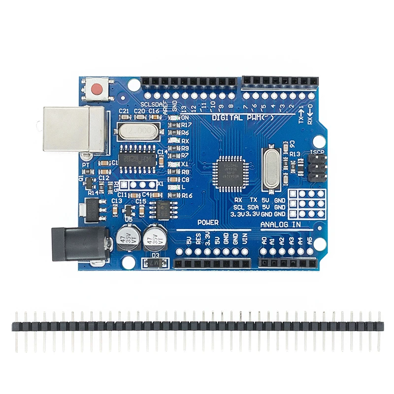 10 шт./лот UNO R3 MEGA328P ATMEGA328 чип CH340G 16 МГц для Arduino|Интегральные схемы| |