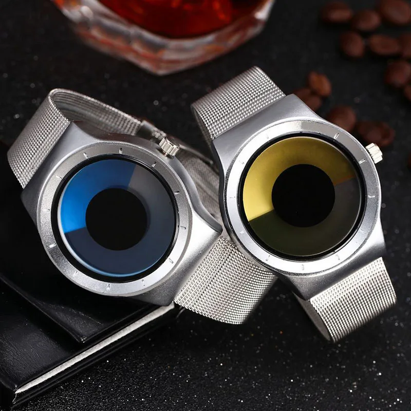 Creative Concept Swirl No Pointer Watch Luminous Simple Personality Fashion Trend Watch
Creative Concept Swirl No Pointer Watch Luminous Simple Personality Fashion Trend Watch
