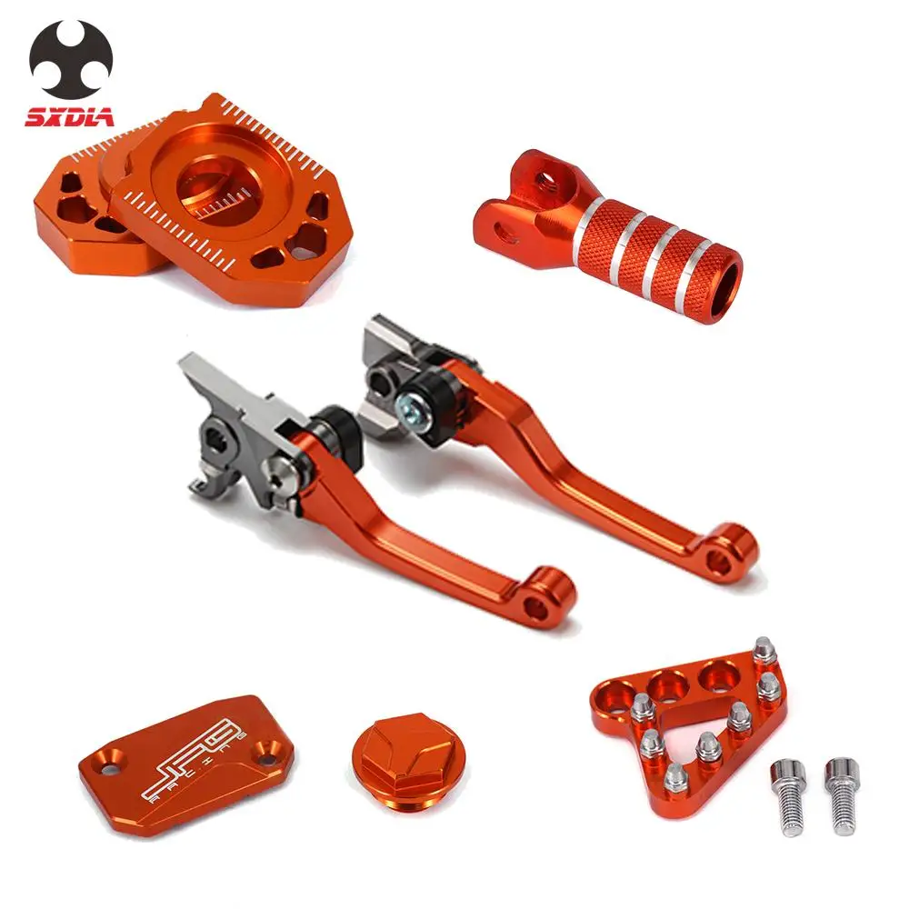 Motorcycle Brake Clutch Shifter Lever Tips Chain Adjuster Block Set For KTM SX EXC EXCF SXF XC XCW XCF 250 300 350 400 450 500
Motorcycle Brake Clutch Shifter Lever Tips Chain Adjuster Block Set For KTM SX EXC EXCF SXF XC XCW XCF 250 300 350 400 450 500