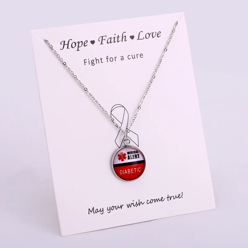 Диабет диабетик тип 1 медицинское оповещение цепи ожерелья для женщин мужчин и женщин унисекс девушка ювелирные изделия Прямая поставка
Диабет диабетик тип 1 медицинское оповещение цепи ожерелья для женщин мужчин и женщин унисекс девушка ювелирные изделия Прямая поставка