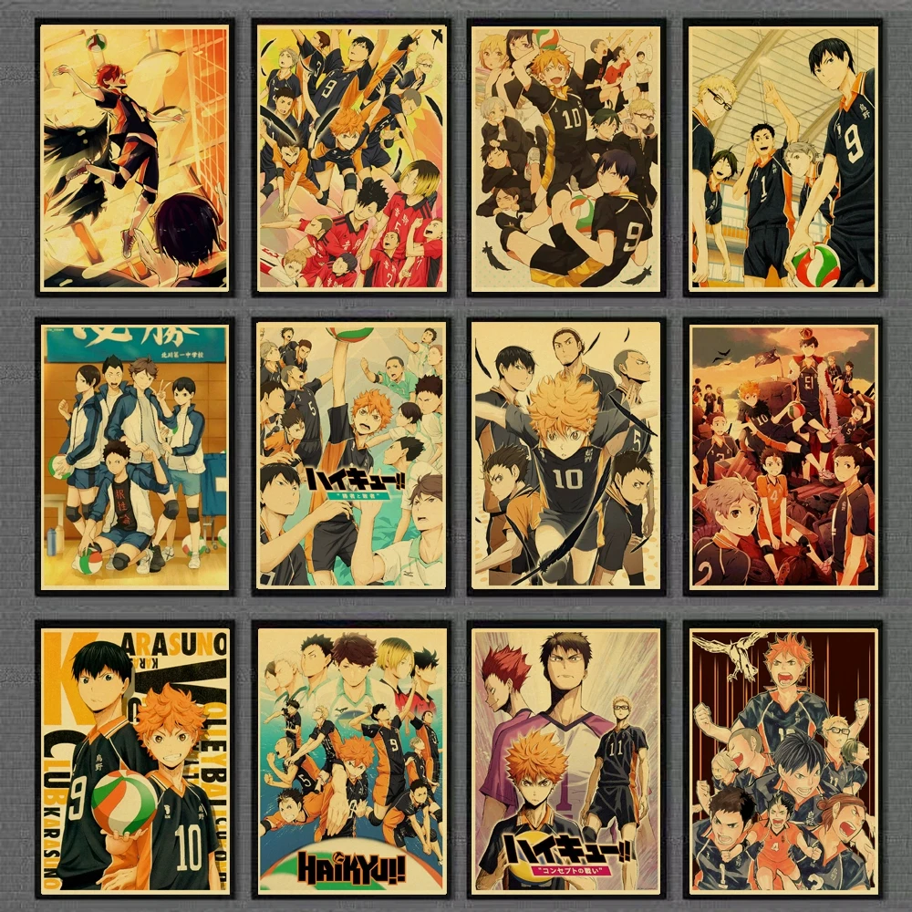 Купите 3 и получите 4 постера японского Аниме Haikyuu, наклейка для волейбола и мальчика, художественная крафт-бумага, наклейка на стену для укра...
Купите 3 и получите 4 постера японского Аниме Haikyuu, наклейка для волейбола и мальчика, художественная крафт-бумага, наклейка на стену для укра...