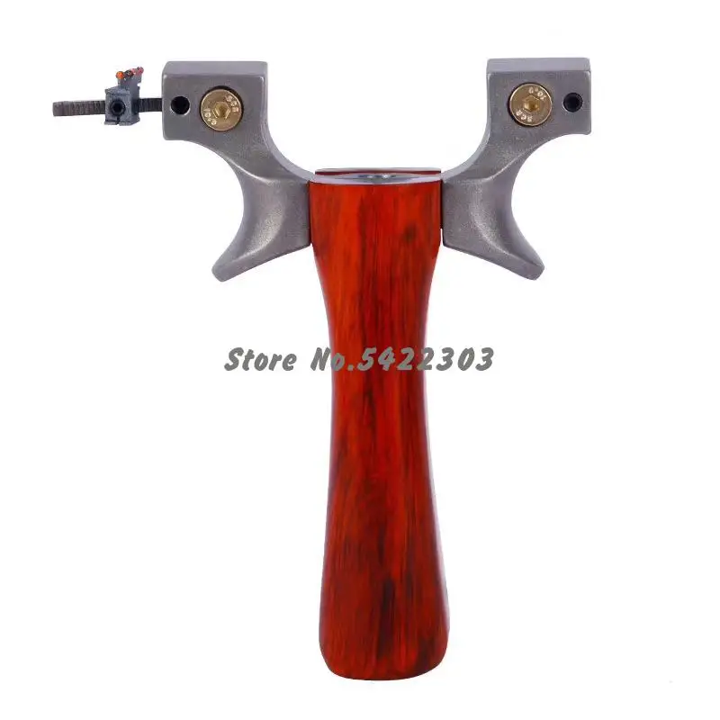 Slingshot Hunting Stainless Steel Bow Sandalwood Handle With Rubber Band Outdoor Shooting Game
Slingshot Hunting Stainless Steel Bow Sandalwood Handle With Rubber Band Outdoor Shooting Game