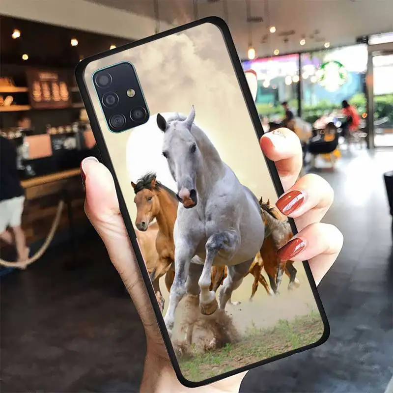 Animal furious Running Horse Phone Case For Samsung A10 A12 A02 A20E M30 A31 A32 A40 A50 S A52 A51 A70 A71 A80 Cover Fundas
Animal furious Running Horse Phone Case For Samsung A10 A12 A02 A20E M30 A31 A32 A40 A50 S A52 A51 A70 A71 A80 Cover Fundas