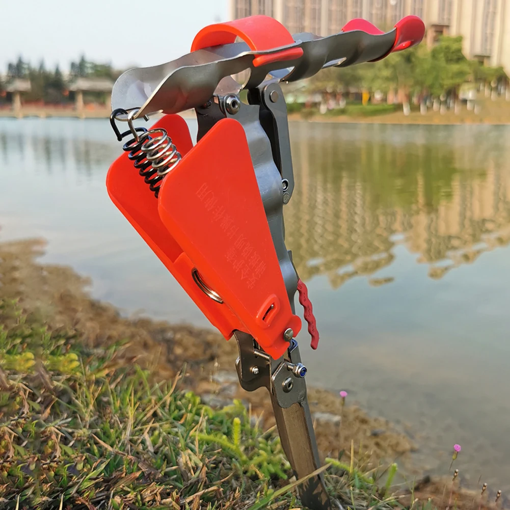 Foldable Automatic Spring Fishing Rod Holder Rack Adjustable Stainless Steel Ground Fishing Pole Stand Bracket Fishing Tackle
Foldable Automatic Spring Fishing Rod Holder Rack Adjustable Stainless Steel Ground Fishing Pole Stand Bracket Fishing Tackle