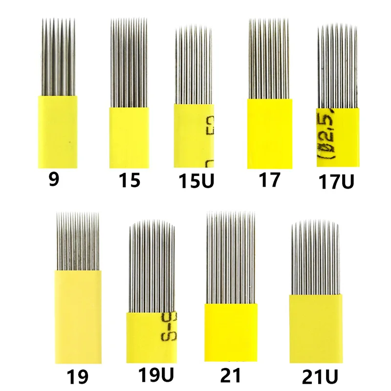 Double Shading Needles 2-Row Microblading Shade Blades DOUBLE-ROW Fog Eyebrow 3D Aiguille Agujas Tattoo Supplies Shader For PMU
Double Shading Needles 2-Row Microblading Shade Blades DOUBLE-ROW Fog Eyebrow 3D Aiguille Agujas Tattoo Supplies Shader For PMU
