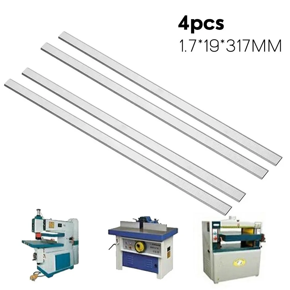 4pcs 12-1/2inch HSS Planer Blades 22-547 For TP300 - 2 Set Double Edge Set High Speed Steel Planing Blades High Quality
4pcs 12-1/2inch HSS Planer Blades 22-547 For TP300 - 2 Set Double Edge Set High Speed Steel Planing Blades High Quality