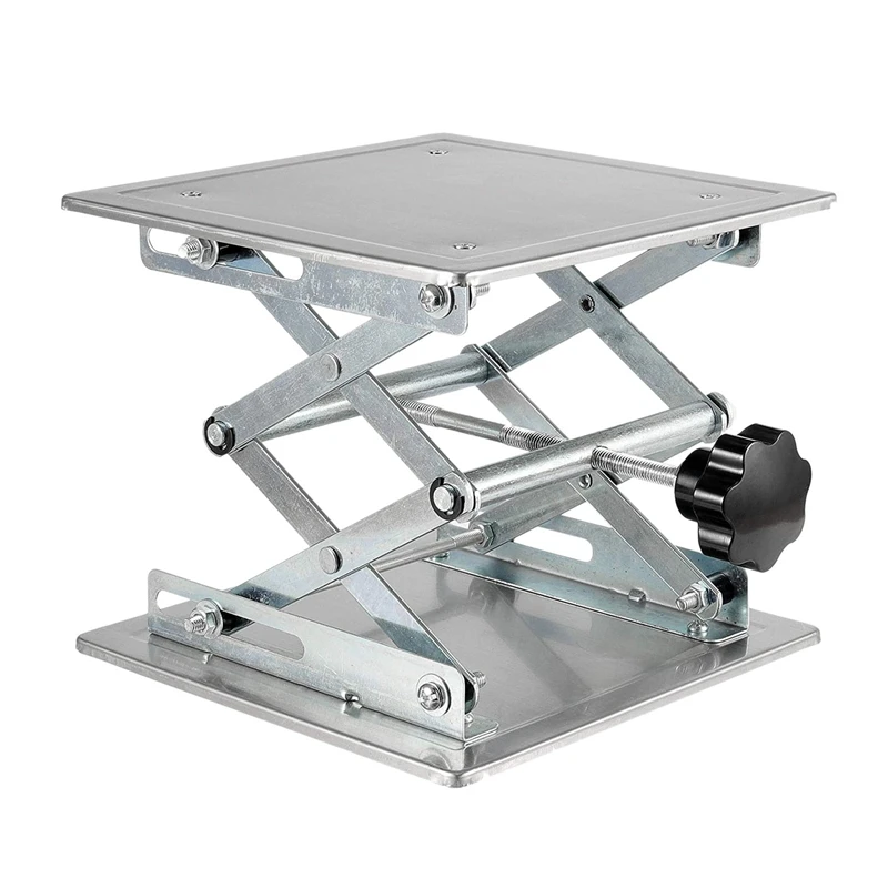 Laboratory Lift Stand, Lab Jack Scissor Stand Platform, Table Lifting Jack Platform Expandable Table Height Range
Laboratory Lift Stand, Lab Jack Scissor Stand Platform, Table Lifting Jack Platform Expandable Table Height Range