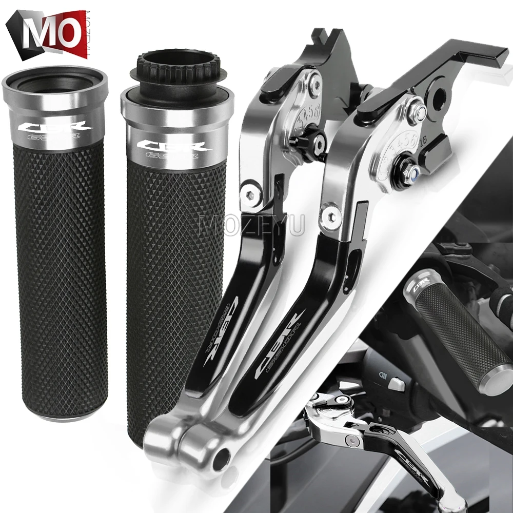 For Honda CBR650R CBR 650R 650 R CBR650 R 2019-2020 Motorcycle Accessories CNC Brake Clutch Levers Handlebar Hand Grips Set
For Honda CBR650R CBR 650R 650 R CBR650 R 2019-2020 Motorcycle Accessories CNC Brake Clutch Levers Handlebar Hand Grips Set