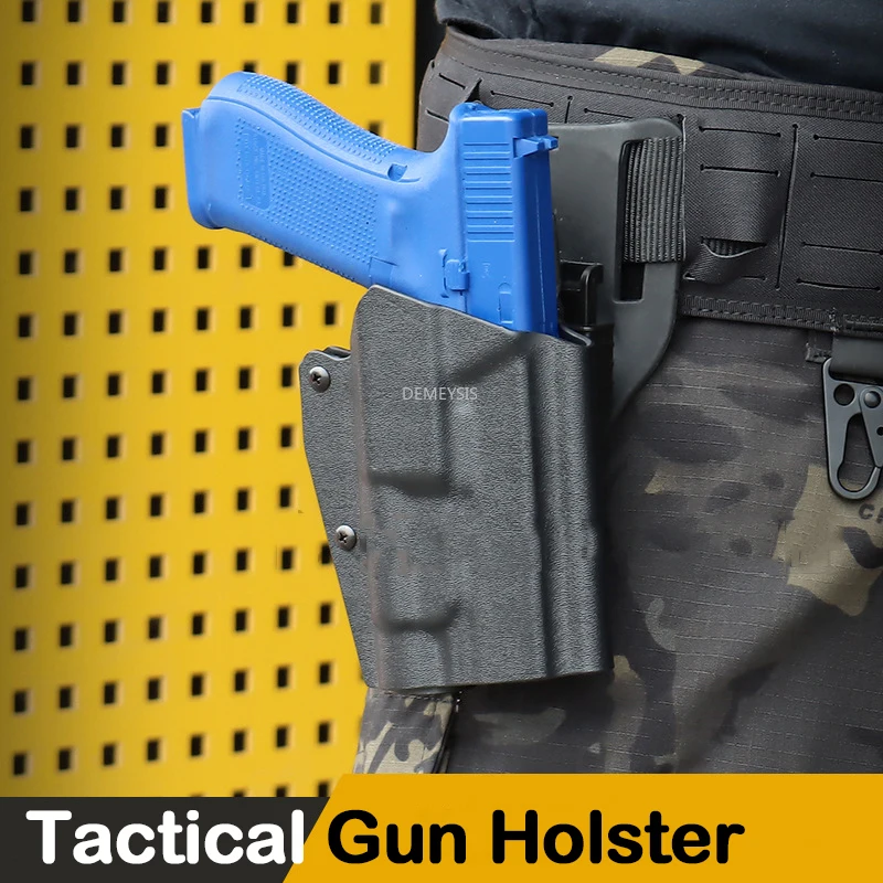 Glock Pistols Belt Holster Adjustable Tactical Paintball Shooting Gun Holsters Military Hunting Waist Gun Case for GLOCK 9/40/17
Glock Pistols Belt Holster Adjustable Tactical Paintball Shooting Gun Holsters Military Hunting Waist Gun Case for GLOCK 9/40/17