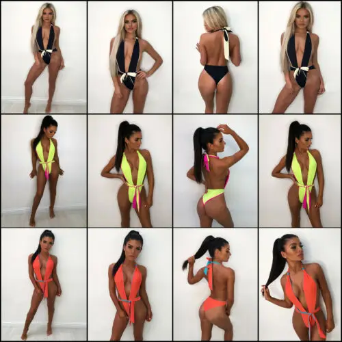 One Piece Women Summer Hollow Out Deep V neck Push-up Thong Swimsuit Bathing Suit Swimwear Monokini Swimming Suit
One Piece Women Summer Hollow Out Deep V neck Push-up Thong Swimsuit Bathing Suit Swimwear Monokini Swimming Suit