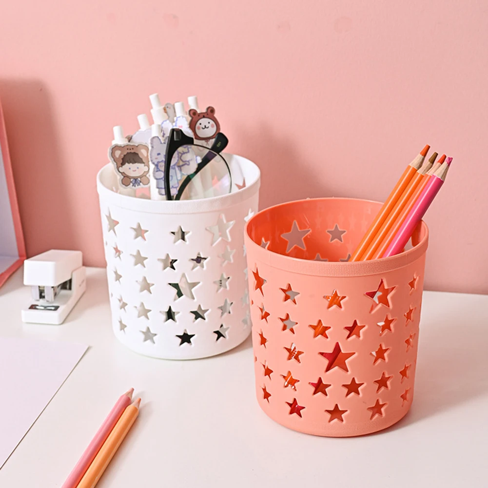 Pen Holder Star Shape Pen Holder Desktop Organizer School Office Desk Plastic Cup Container Makeup Brush Storage Accessories
Pen Holder Star Shape Pen Holder Desktop Organizer School Office Desk Plastic Cup Container Makeup Brush Storage Accessories