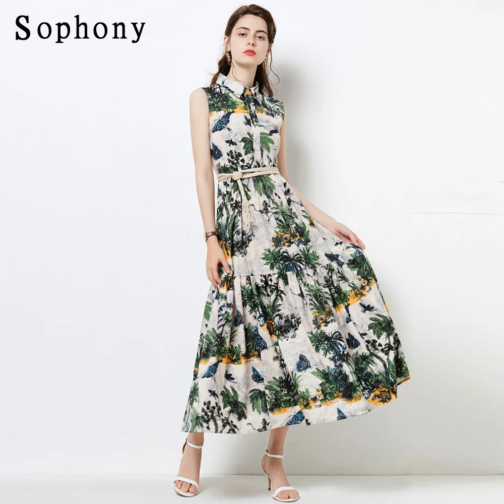 Vintage Elegant Floral Printing Summer Button Up Casual A Line Dress High Quality Sleeveless Boho Casual Robes Trendy 3673
Vintage Elegant Floral Printing Summer Button Up Casual A Line Dress High Quality Sleeveless Boho Casual Robes Trendy 3673