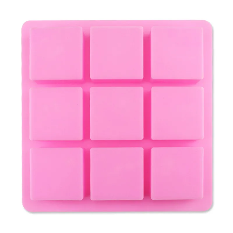 9 Cups Square Silicone Handmade Soap Mold Cake Chocolate Pudding Jelly Candy Mould Pan Bakeware
9 Cups Square Silicone Handmade Soap Mold Cake Chocolate Pudding Jelly Candy Mould Pan Bakeware
