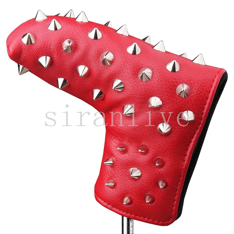 Premium Blade Golf Putter Head Cover Rivets Or Skull Club Cover With Magnetic Closure 2 Colors
Premium Blade Golf Putter Head Cover Rivets Or Skull Club Cover With Magnetic Closure 2 Colors