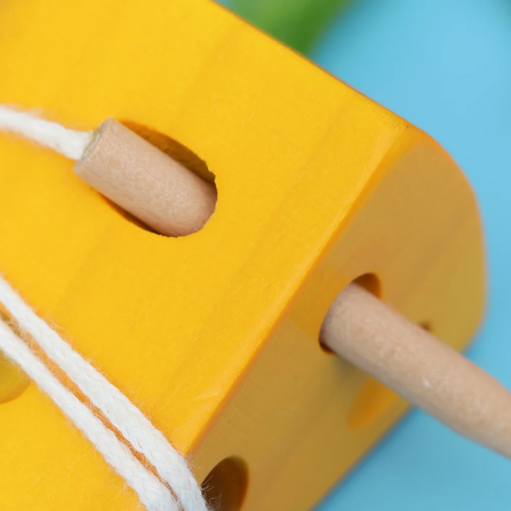 Early Childhood Educational Toys Threading Cheese Wearing Wooden Baby Threading Threading Game Tool for Kids Toddlers
Early Childhood Educational Toys Threading Cheese Wearing Wooden Baby Threading Threading Game Tool for Kids Toddlers
