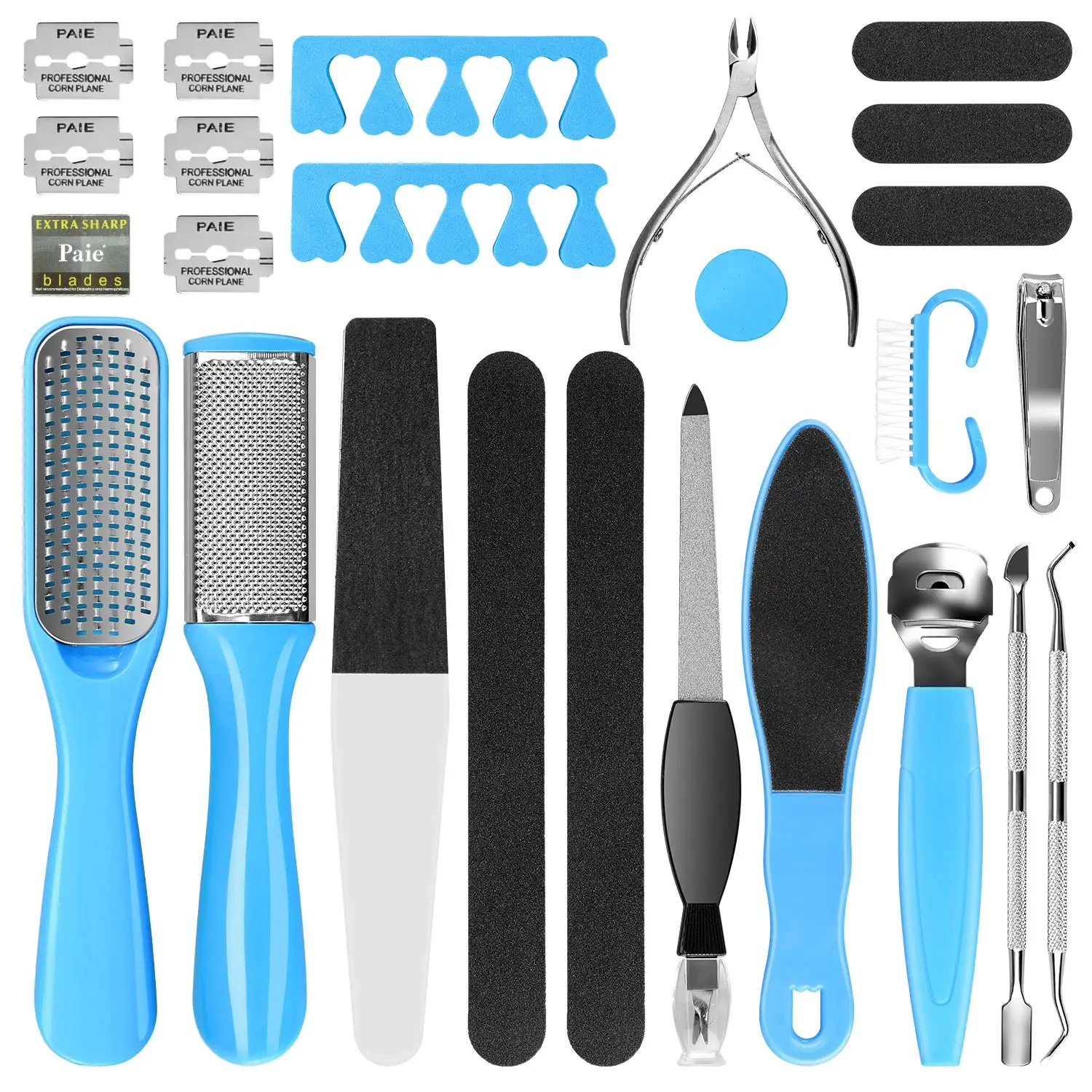 Professional Pedicure Kit 20 in 1 Pedicure Tools Stainless Steel Washable Foot Care Kit Dead Skin Remover FootSpa Set at Home
Professional Pedicure Kit 20 in 1 Pedicure Tools Stainless Steel Washable Foot Care Kit Dead Skin Remover FootSpa Set at Home
