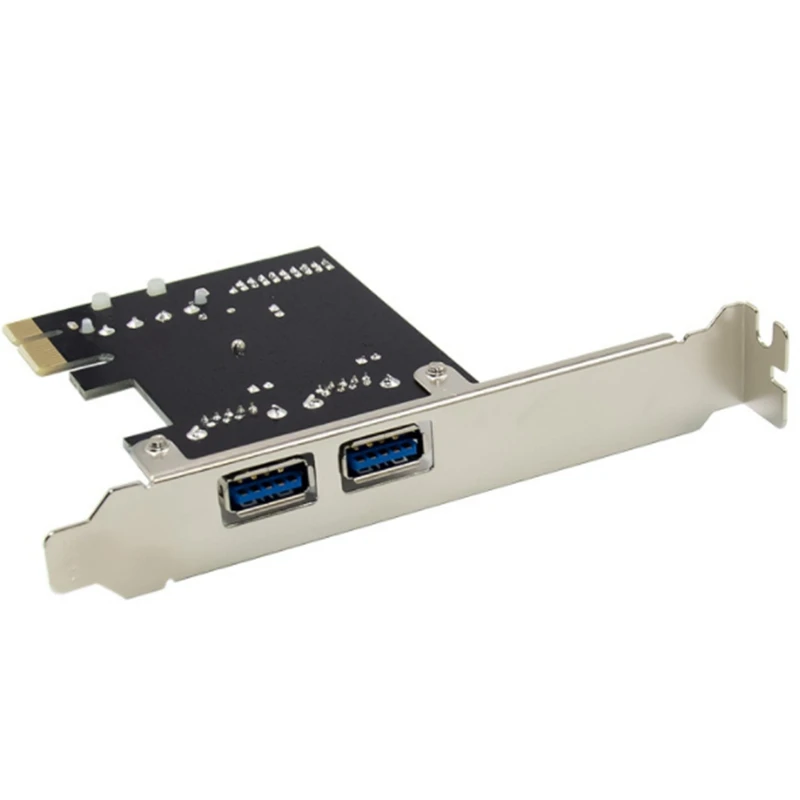 PCI-E VL805 Dual Port USB3.0 2+19PIN Super High Speed Built-in Thermal Control Additional Expansion Card for PC
PCI-E VL805 Dual Port USB3.0 2+19PIN Super High Speed Built-in Thermal Control Additional Expansion Card for PC