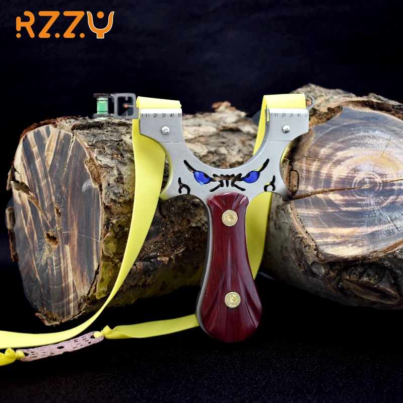 New Stainless Steel Hunting Slingshot and Wooden Handle Outdoor High Precision Fast Pressure Horizontal Sight Catapult Shooting
New Stainless Steel Hunting Slingshot and Wooden Handle Outdoor High Precision Fast Pressure Horizontal Sight Catapult Shooting