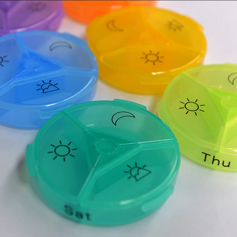 Weekly Daily Pill Box Organizer 7 Day Drug Tablet Medicine Storage Holder Kitchen Storage Container
Weekly Daily Pill Box Organizer 7 Day Drug Tablet Medicine Storage Holder Kitchen Storage Container