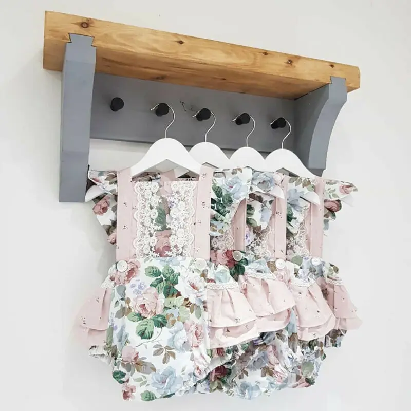 UK 2PCS Cute Infant Baby Girl Lace Square Collar Floral Printed Romper Bodysuit Jumpsuit Clothes Outfit
UK 2PCS Cute Infant Baby Girl Lace Square Collar Floral Printed Romper Bodysuit Jumpsuit Clothes Outfit