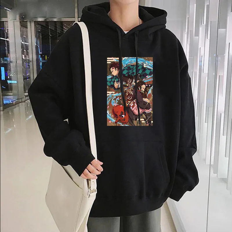 Anime Demon Slayer Tanjirou Nezuko Men/Woman Hoodie Harajuku Casual Cosplay Sweatshirt Unisex Streetwear Hip hop Male Tees Tops
Anime Demon Slayer Tanjirou Nezuko Men/Woman Hoodie Harajuku Casual Cosplay Sweatshirt Unisex Streetwear Hip hop Male Tees Tops