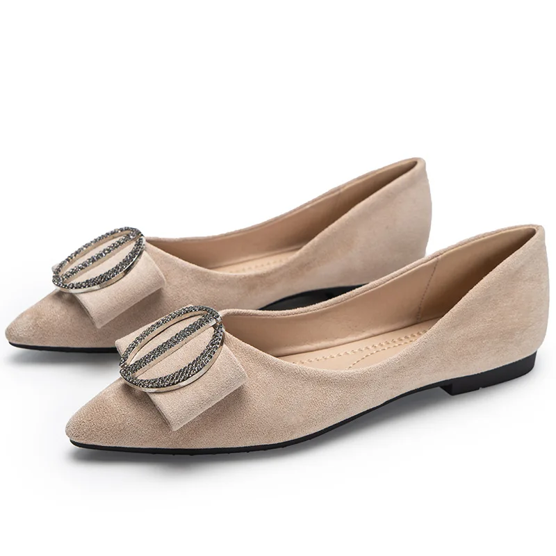 Autumn Korean Shallow Mouth Flat Bottom Square Matel Buckle Plus Size Women Flats Shoes
Autumn Korean Shallow Mouth Flat Bottom Square Matel Buckle Plus Size Women Flats Shoes