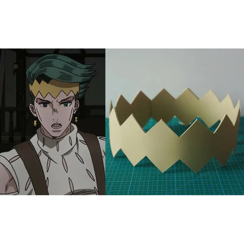Anime JoJo's Bizarre Adventure Rohan Krishibe Headband Hair Band Cosplay Prop Green
Anime JoJo's Bizarre Adventure Rohan Krishibe Headband Hair Band Cosplay Prop Green