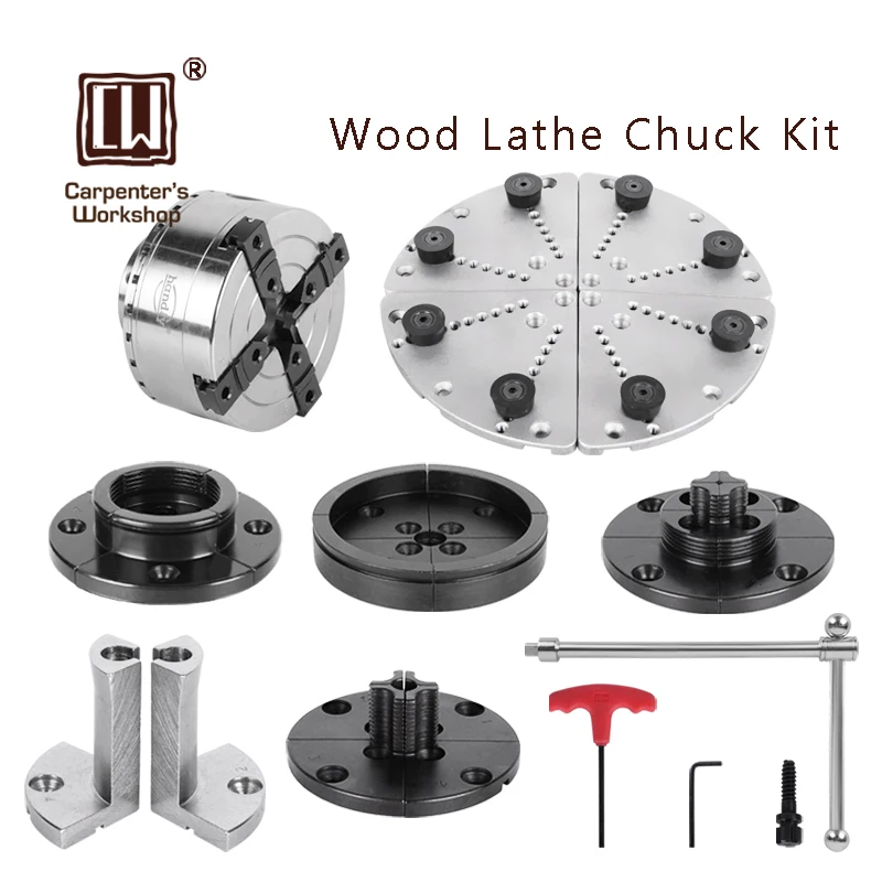 4-дюймовый токарный станок, Самоцентрирующийся патрон, комплект токарного станка по дереву
4-дюймовый токарный станок, Самоцентрирующийся патрон, комплект токарного станка по дереву
