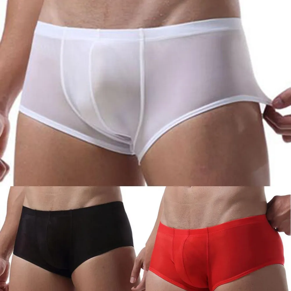 Mens Low-Rise Briefs Boxer Breathable Sexy Underwear Ice Silk Underpants Low Waist Breathable Solid Color
Mens Low-Rise Briefs Boxer Breathable Sexy Underwear Ice Silk Underpants Low Waist Breathable Solid Color