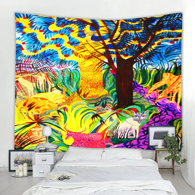 Classical Oil Painting Mandala Pattern Tapestry Wall Hanging Tapestries Bedroom Bedspread Throw Retro Beautifu Wall decoration
Classical Oil Painting Mandala Pattern Tapestry Wall Hanging Tapestries Bedroom Bedspread Throw Retro Beautifu Wall decoration