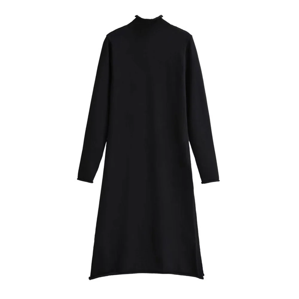 Модное женское черное прямое вязаное платье DUOPERI с длинными рукавами и ложным воротником с разрезом сбоку шикарное повседневное женское ба...
Модное женское черное прямое вязаное платье DUOPERI с длинными рукавами и ложным воротником с разрезом сбоку шикарное повседневное женское ба...