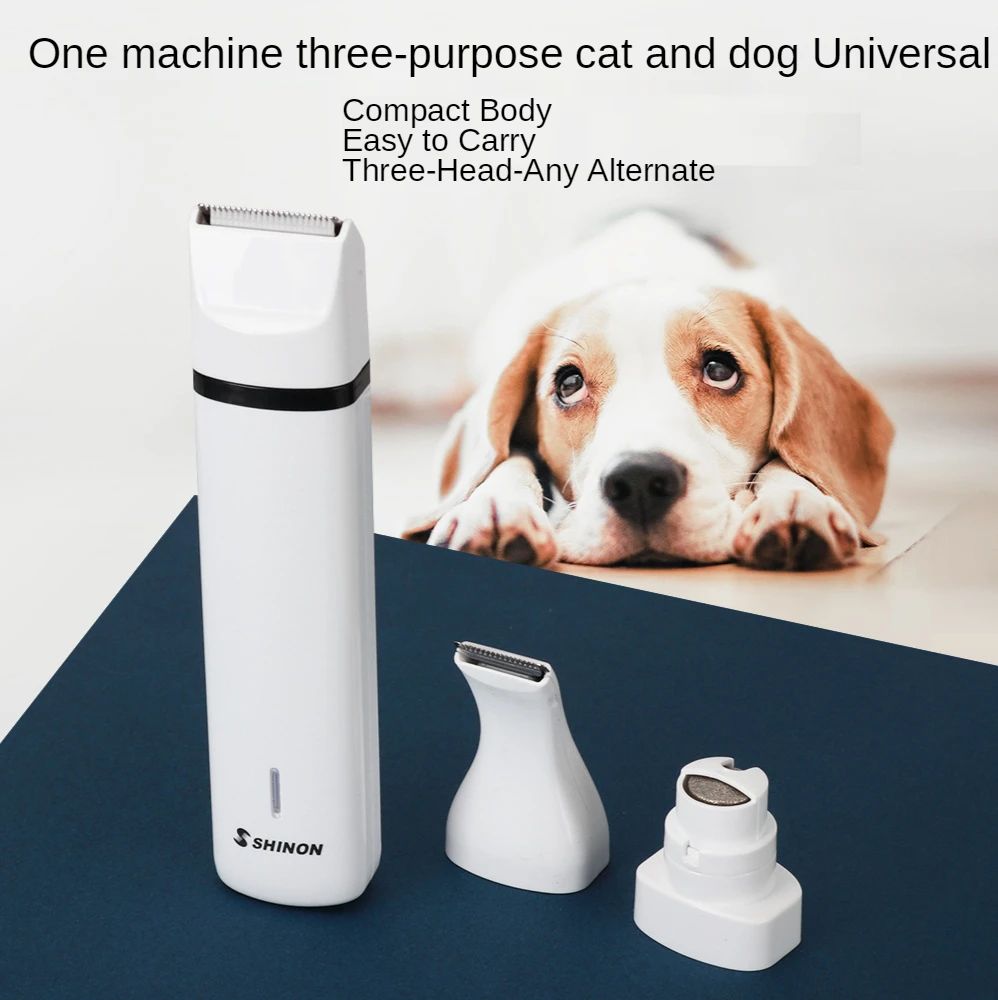 Pet polish sharpener, electric clipper, dog, electric nail clipper, cat shaving, pedicure, all in one
Pet polish sharpener, electric clipper, dog, electric nail clipper, cat shaving, pedicure, all in one