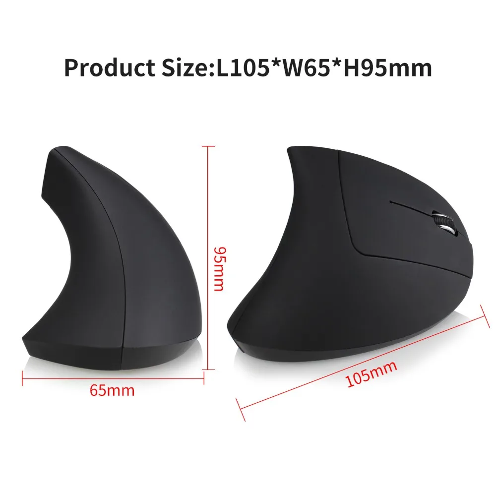 YWYT G857 2.4G Wireless Vertical Mouse USB 3 Adjustable DPI Levels Gaming Mouse Portable Upright Mouse Gaming For PC Laptop
YWYT G857 2.4G Wireless Vertical Mouse USB 3 Adjustable DPI Levels Gaming Mouse Portable Upright Mouse Gaming For PC Laptop