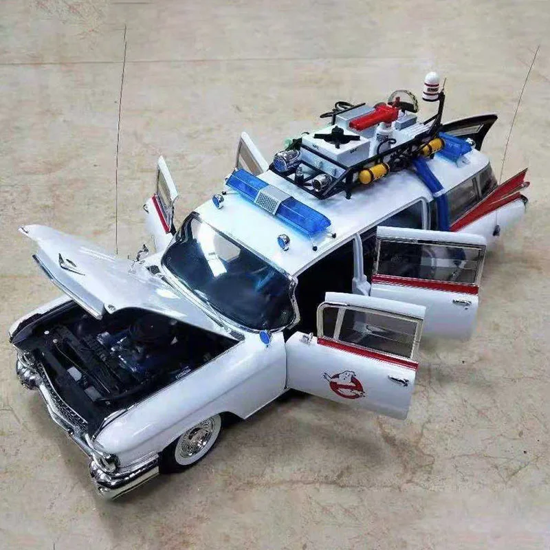 Diecast Model Cars 1/18 Scale Ghostbusters Alloy Children Adult Collection Gifts Souvenir Collect Static Display Hot Toy ECTO-1
Diecast Model Cars 1/18 Scale Ghostbusters Alloy Children Adult Collection Gifts Souvenir Collect Static Display Hot Toy ECTO-1