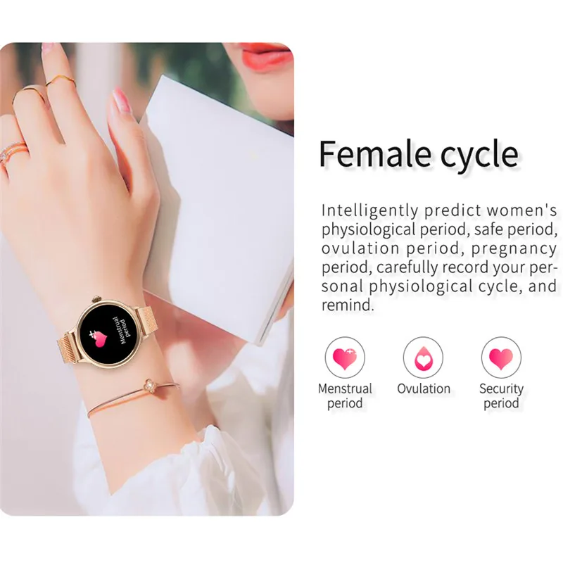 M4 Women Smart Watch Full Touch Smartwatch BP PPG Heart Rate Fitness Bracelet Fashion Female Lady Wristwatch VS KW10 NY12
M4 Women Smart Watch Full Touch Smartwatch BP PPG Heart Rate Fitness Bracelet Fashion Female Lady Wristwatch VS KW10 NY12