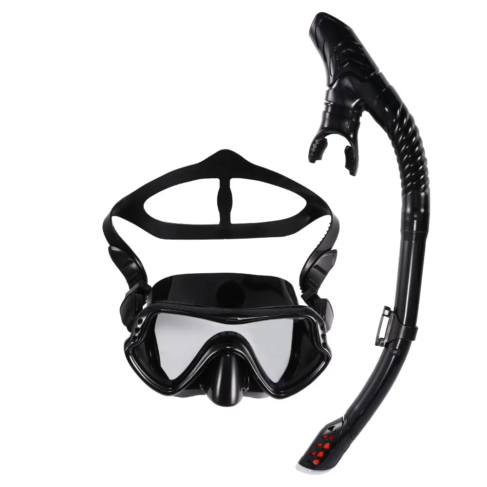 Professional Scuba Diving Mask Silicone Mask Snorkel Anti-Fog Diving Mask Snorkel Full Dry Tube Underwater Swim Equipment
Professional Scuba Diving Mask Silicone Mask Snorkel Anti-Fog Diving Mask Snorkel Full Dry Tube Underwater Swim Equipment