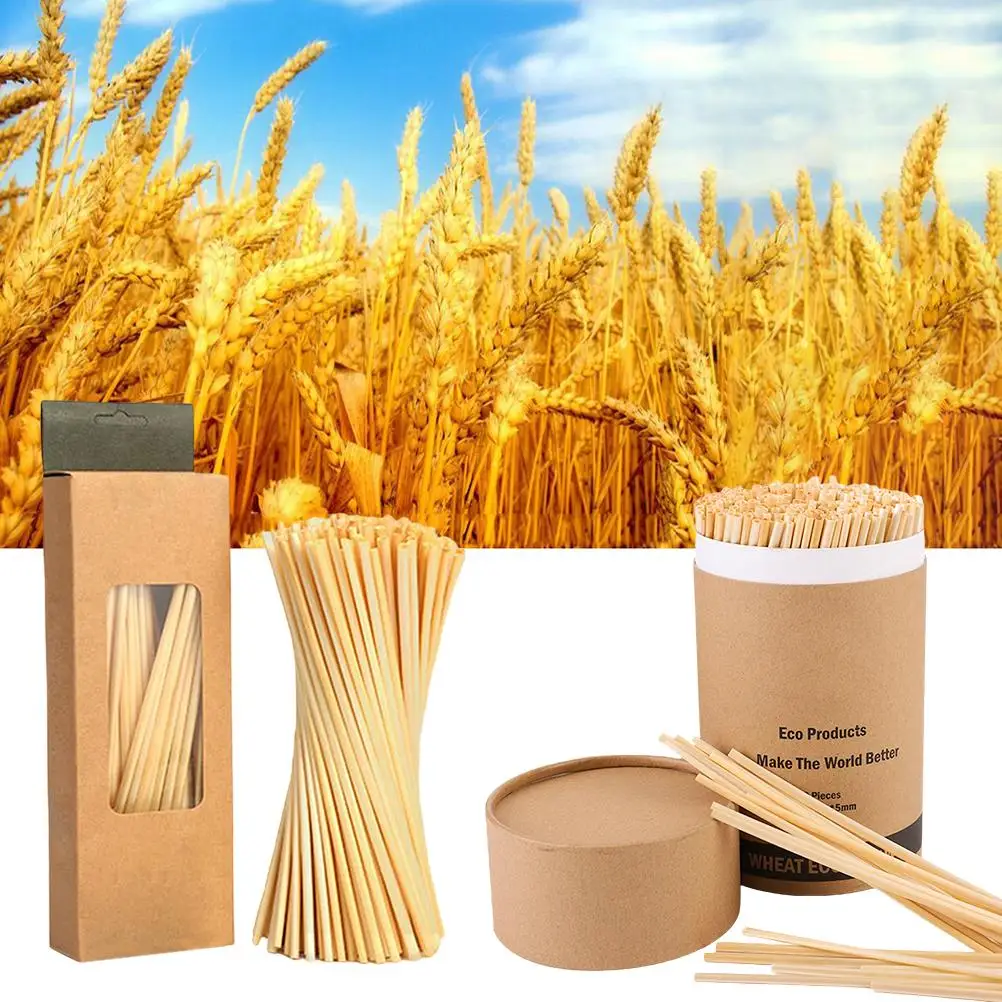 Environmentally friendly wheat straw straws kitchen, bar, restaurant, beverage straws 500pcs barrels 200mm
Environmentally friendly wheat straw straws kitchen, bar, restaurant, beverage straws 500pcs barrels 200mm