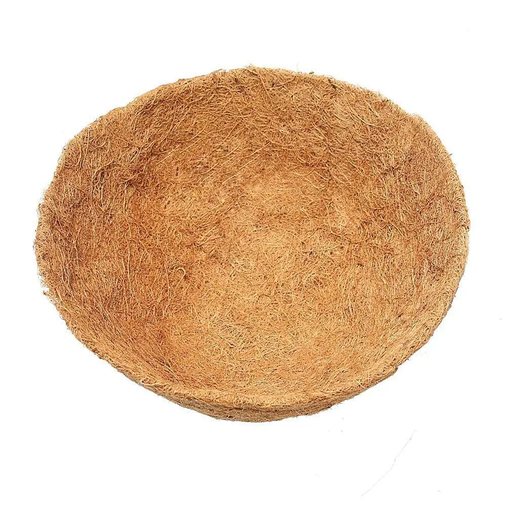 Круглая подкладка из кокосового волокна сменный вкладыш для корзины растений