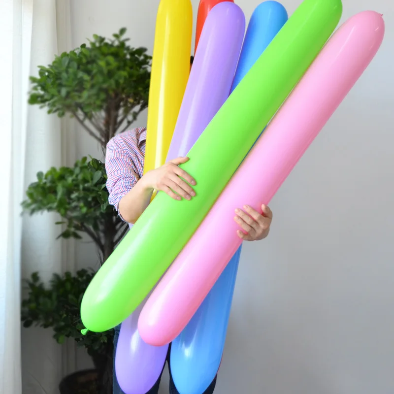660 Long Magic Balloons 10pcs Tying Twisting Balloon Creative Variety Modeling Big Magic Balloon Wedding Birthday Decoration
660 Long Magic Balloons 10pcs Tying Twisting Balloon Creative Variety Modeling Big Magic Balloon Wedding Birthday Decoration