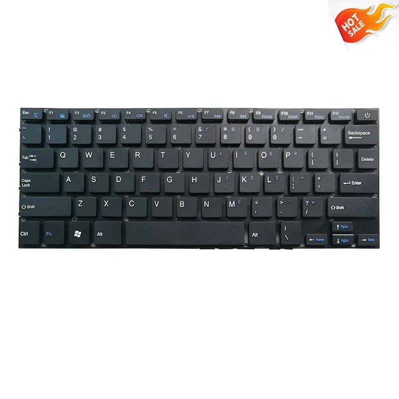 Клавиатура для ноутбука US Английский AXIOO Mybook 14 клавиатура ANQ P401 murah PRIDE K3049 SCDY 277 3 9