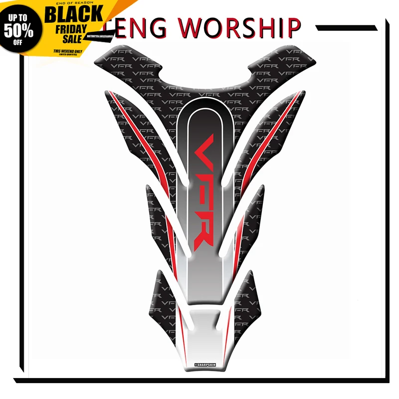 New 3D Motorcycle Gas fuel tank pad sign sticker For HONDA VFR decorative Fishbone Decal Gas Oil Protector Case 
New 3D Motorcycle Gas fuel tank pad sign sticker For HONDA VFR decorative Fishbone Decal Gas Oil Protector Case