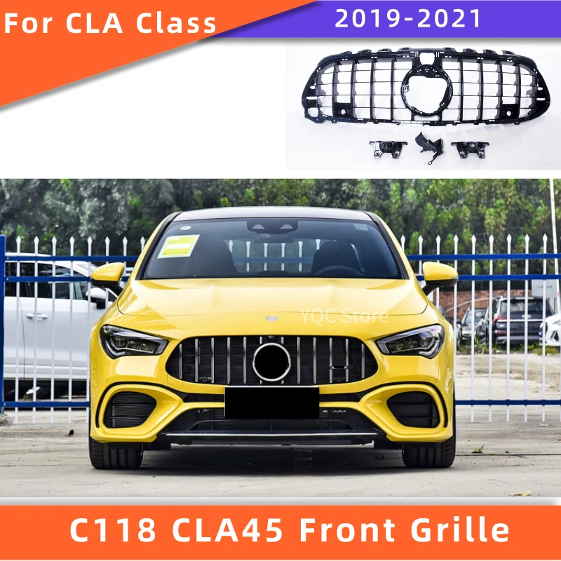 GT Передняя решетка для Mercedes C118 W118 2019-2021 CLA Class CLA45 ABS передний бампер Гриль
GT Передняя решетка для Mercedes C118 W118 2019-2021 CLA Class CLA45 ABS передний бампер Гриль