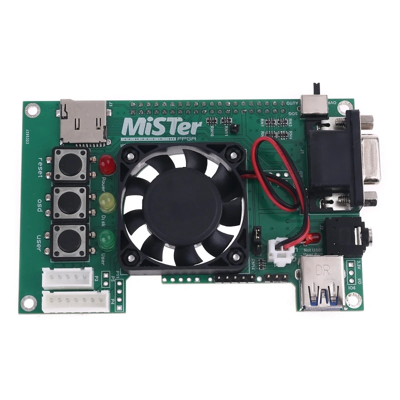 Full-size Mister FPGA 128Mb Sdram IO Board PCB Hardware Simulation Game Console
Full-size Mister FPGA 128Mb Sdram IO Board PCB Hardware Simulation Game Console