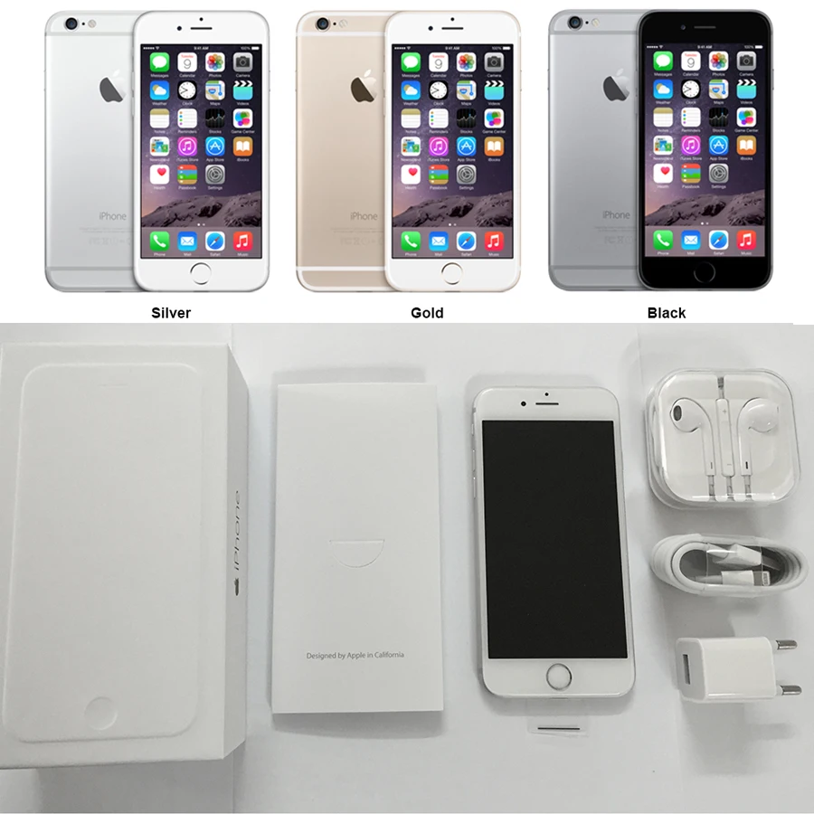 Original Used Apple iPhone 6 Unlocked 16/64/128GB Smartphone Dual Core 4.7 Inch 8MP Camera Multi-Touch WCDMA 4G LTE Cell Phones 
Original Used Apple iPhone 6 Unlocked 16/64/128GB Smartphone Dual Core 4.7 Inch 8MP Camera Multi-Touch WCDMA 4G LTE Cell Phones