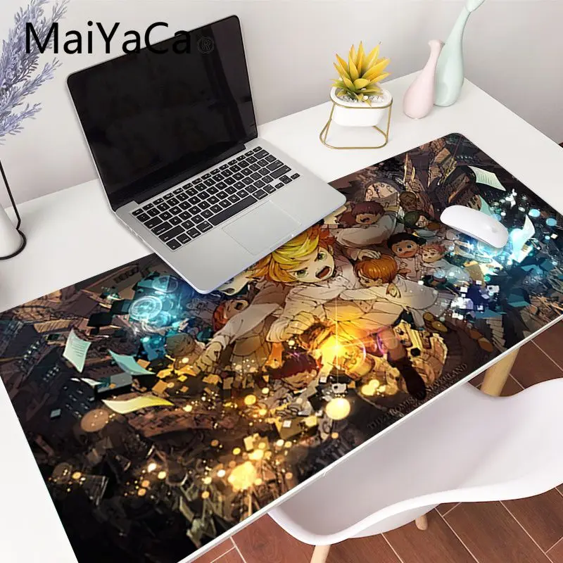 MaiYaCa The Promised Neverland Pattern Game mousepad XXL Mouse Pad Laptop Desk Mat pc gamer completo for lol/world of warcraft
MaiYaCa The Promised Neverland Pattern Game mousepad XXL Mouse Pad Laptop Desk Mat pc gamer completo for lol/world of warcraft