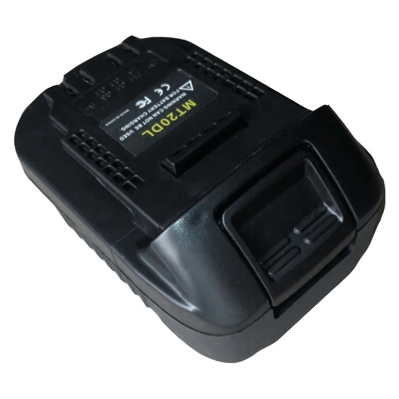 MT20DL Battery Adapter for Makita 18V Bl1830 Bl1860 Bl1815 Li-Ion Battery for Dewalt 18V 20V Dcb200 Li-Ion Battery 2Pcs
MT20DL Battery Adapter for Makita 18V Bl1830 Bl1860 Bl1815 Li-Ion Battery for Dewalt 18V 20V Dcb200 Li-Ion Battery 2Pcs