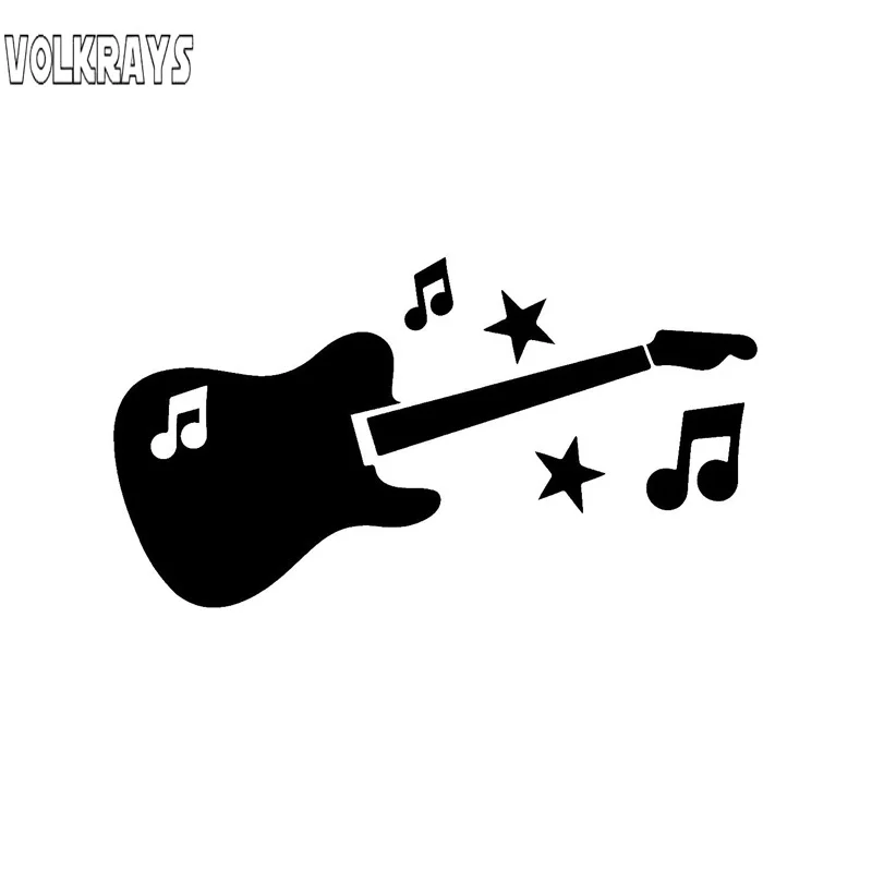 Volkrays Waterproof Decals Funny Guitar Music Symbol JDM Car Sticker Fashion Car Styling Vinyl Black/Silver,17cm*9cm
Volkrays Waterproof Decals Funny Guitar Music Symbol JDM Car Sticker Fashion Car Styling Vinyl Black/Silver,17cm*9cm