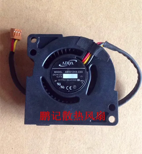 Новый оригинальный вентилятор для проектора ADDA AB5012HX C03 5020 12V 0.21A50*50*20 мм|Кулеры и