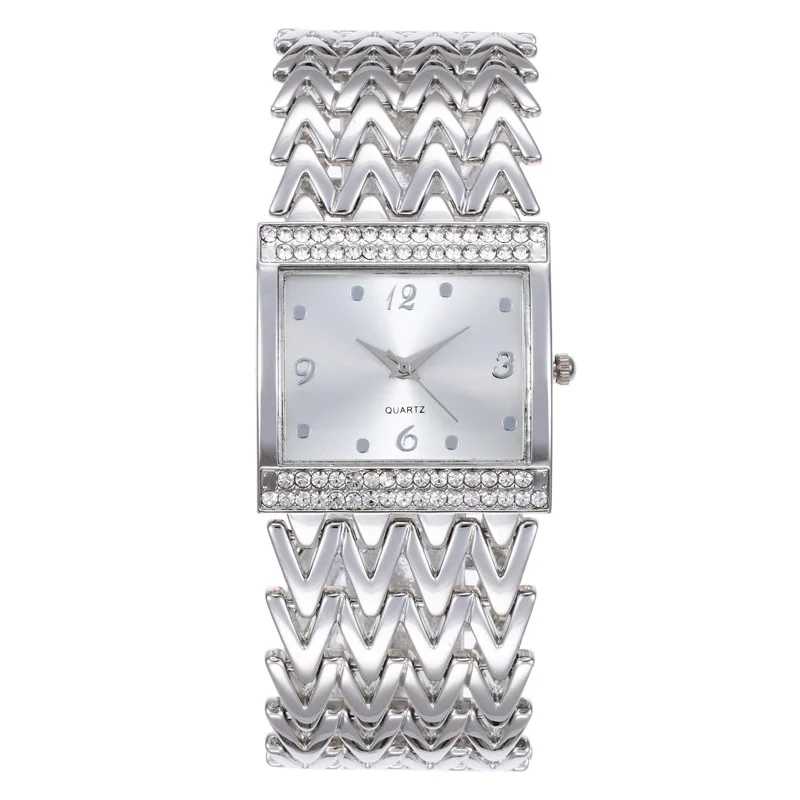 Drop Shipping New Hot Selling Square Wrist Watches for Women Stainless Steel Gold Female Watch Diamond Wristwatch Wrist Watch 
Drop Shipping New Hot Selling Square Wrist Watches for Women Stainless Steel Gold Female Watch Diamond Wristwatch Wrist Watch